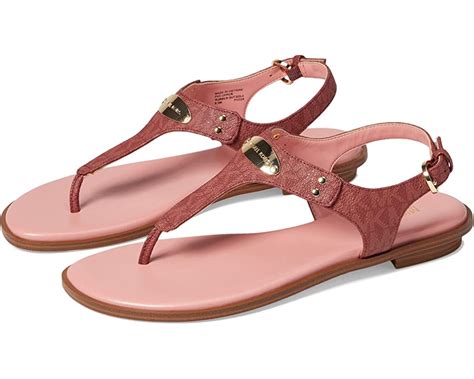 michael michael kors women's mk plate|Michael michael kors mk plate thong sandals .